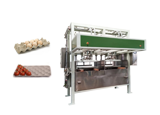 Eco Vriendschappelijke Document Gevormde Machine om het Fruit Tray Coffee Cup Tray Te maken van het Eikarton