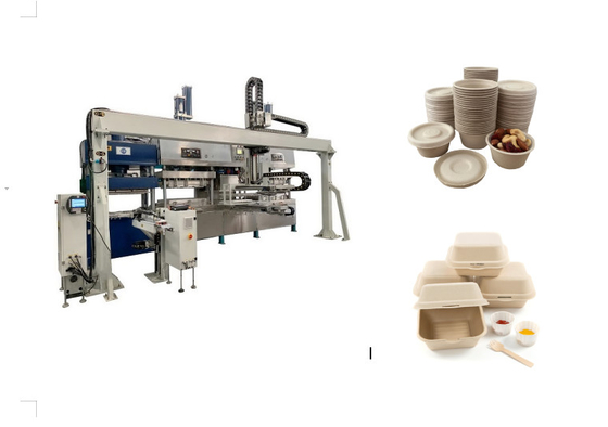 De Platen die van de suikerrietbagasse Machine met het Drogen Functie maken