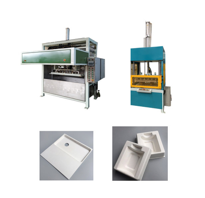 PLC Papierpulp Semi Automatische de Verrichtingswijze van de Verpakkingsmachine