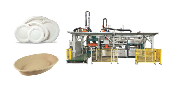 Biologisch afbreekbare Pulp Gevormde Vaatwerkmachine