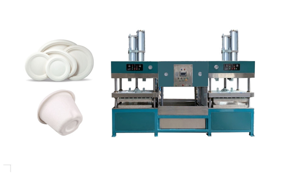 De Platen die machts van de Standaardsuikerrietbagasse Machine voor Restaurant maken
