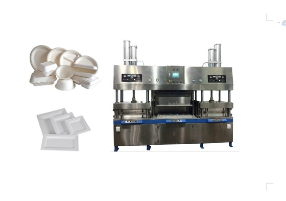 Vervang pp-PE van de de Saladekom van de Pulpvezel de Pizza Tray Making Machine