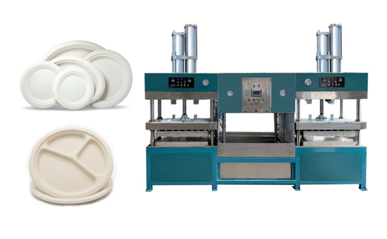 Pulpvezel niet Plastic Dishware die Machine Automatisch maken Semi
