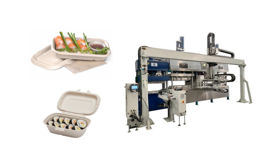 Maagdelijke Pulp Gevormde het Vaatwerkmachine van Ce voor het Natte Drukken van Thermoforming
