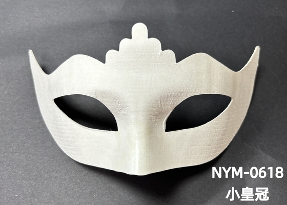 Recycle bestaande schimmel biologisch afbreekbaar papierpulp gegoten kat gezichtsmasker ondersteuning personalisatie