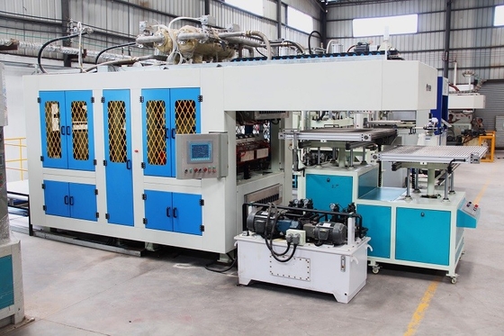 Productie van volledig automatische pulpvormmachines met hoge prestaties voor eenmalig tafelgerei