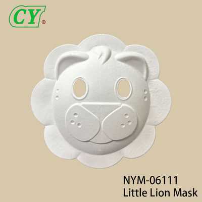 Witte DIY Halloween Dierenmaskers Milieubewuste Pulp Gegoten Basis voor Creatief Tekenen & Spuiten