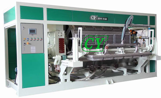 Capaciteit roestvrijstalen eierenbak machine met automatische PLC-besturingslijn