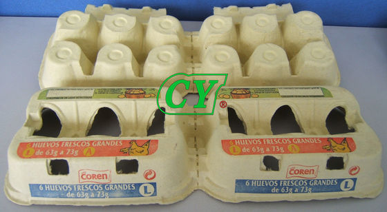 Gerecycleerd van het de Productenpapier van de Papierpulp de Pulpei Tray For Holding Eggs