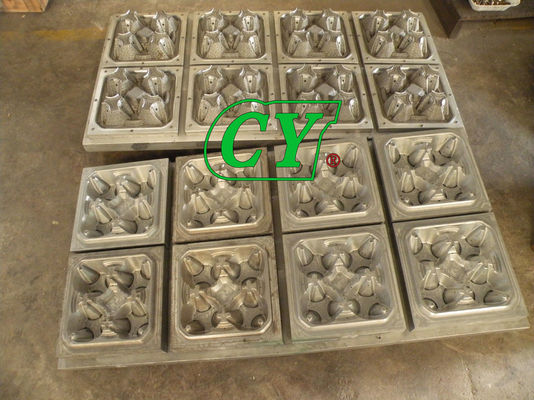 Van de Koffietray egg tray mould three van de papierpulp de Dimensionale Technologie