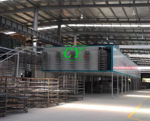 Recycleer de Pulpei Tray Drying Line Energy Saving van de Pulp Drogende Machine
